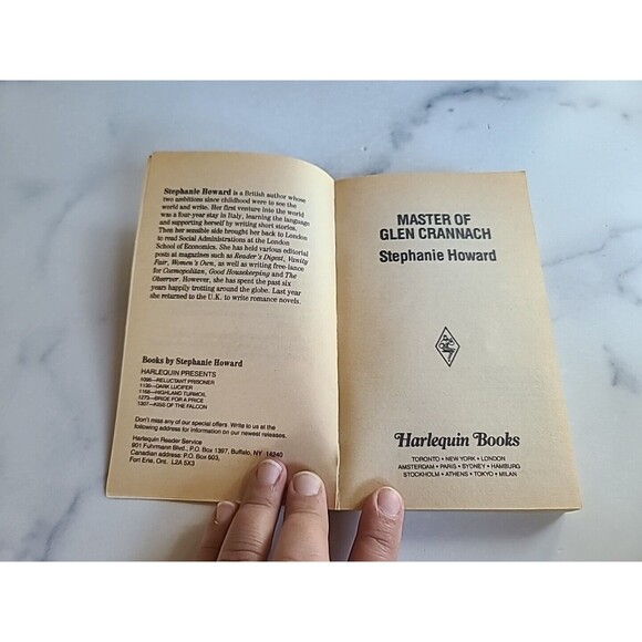 Master of Glen Crannach by Stephanie Howard (1990, Mass Market) - Picture 3 of 10